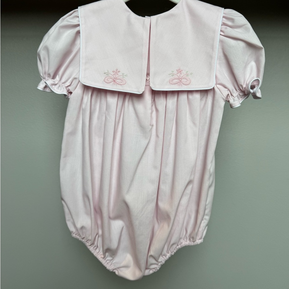 Pink Embroidered Bubble - Picture 2 of 2